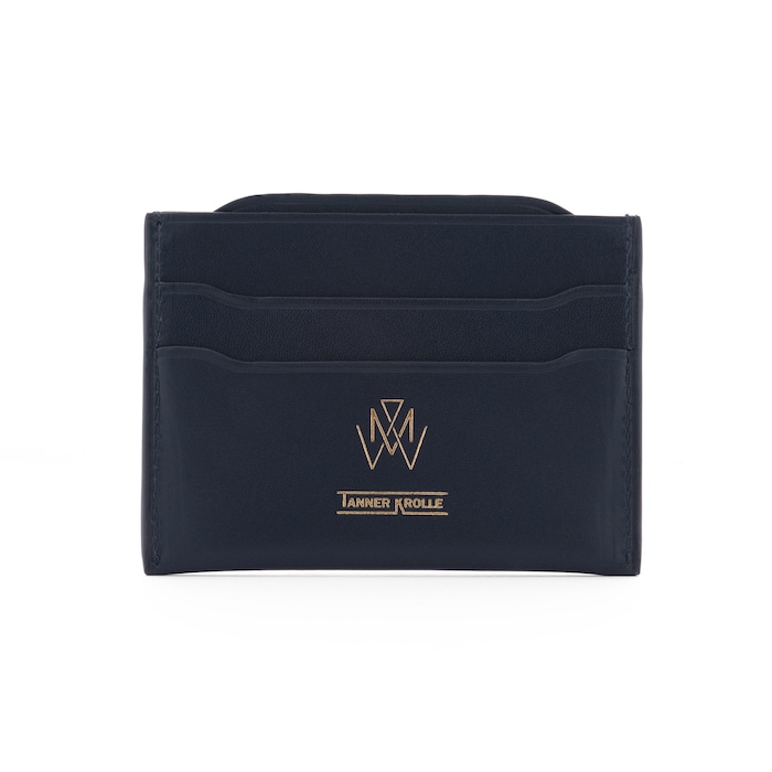 Mappin & Webb Tanner Krolle Credit Card Holder - Navy