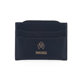 Mappin & Webb Tanner Krolle Credit Card Holder - Navy