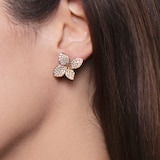 Pasquale Bruni Petit Garden Earrings in 18ct Rose Gold with Diamonds