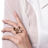 Pasquale Bruni 18k Rose Gold Giardini Segreti Ring Size 6.5