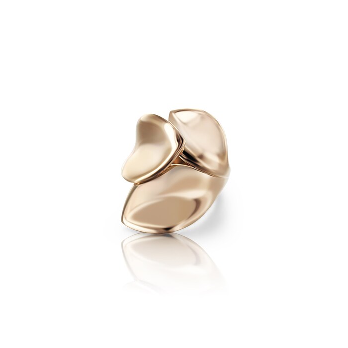 Pasquale Bruni 18k Rose Gold Giardini Segreti Ring Size 6.75