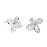 Pasquale Bruni Petit Garden 18ct White Gold Earrings With Diamonds