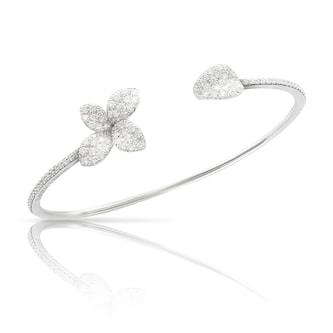 Pasquale Bruni 18k White Gold 0.86cttw Diamond Petit Garden Bracelet  Pasquale Bruni 18k White Gold 0.86cttw Diamond Petit Garden Bracelet