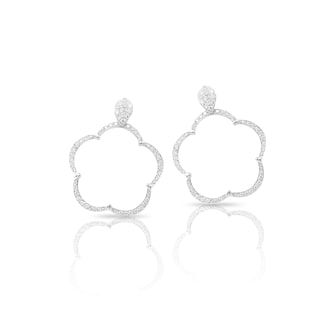 Pasquale Bruni 18k White Gold Ton Joli 0.81cttw Diamond Earrings