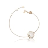 Pasquale Bruni Petit Joli Bracelet in 18ct Rose Gold with White Agate and Diamonds