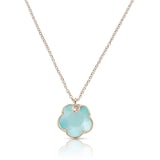 Pasquale Bruni Ton Joli Necklace in 18ct Rose Gold with Sea Moon gem and Diamonds