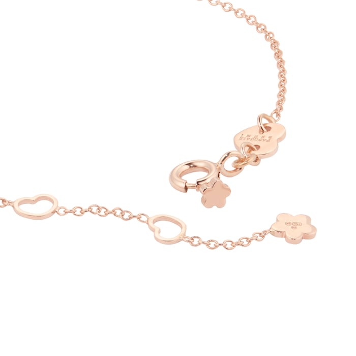 Pasquale Bruni Ton Joli Bracelet in 18ct Rose Gold with Sea Moon gem and Diamonds