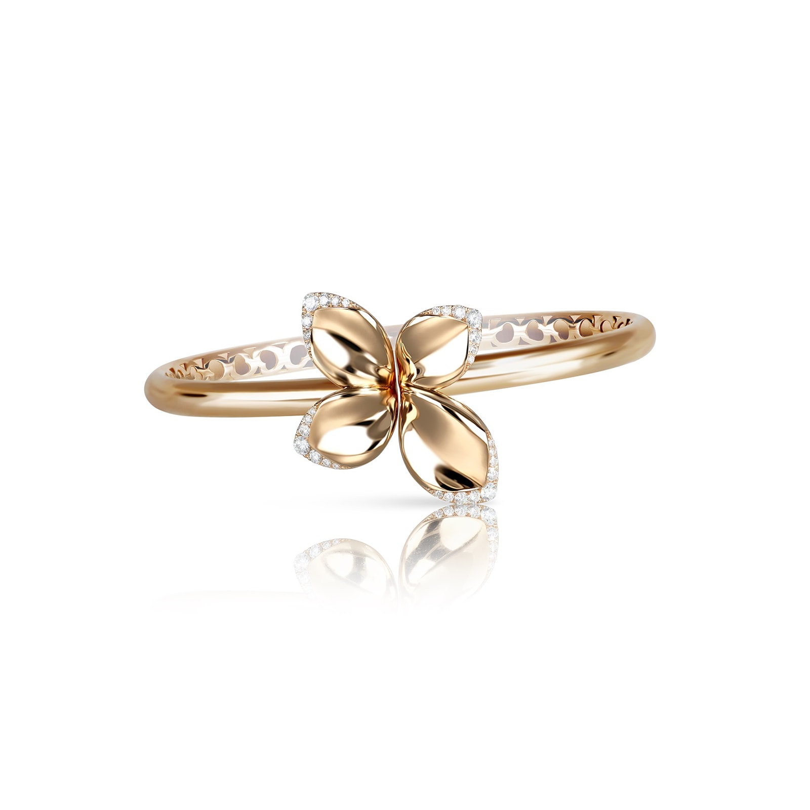 Pasquale Bruni 18k Rose Gold Giardini Segreti 0.51cttw Diamond Bracelet Pasquale Bruni 18k Rose Gold Giardini Segreti 0.51cttw Diamond Bracelet