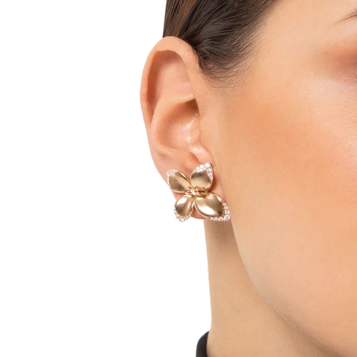 Pasquale Bruni 18k Rose Gold Giardini Segreti 0.69cttw Diamond Earrings Pasquale Bruni 18k Rose Gold Giardini Segreti 0.69cttw Diamond Earrings