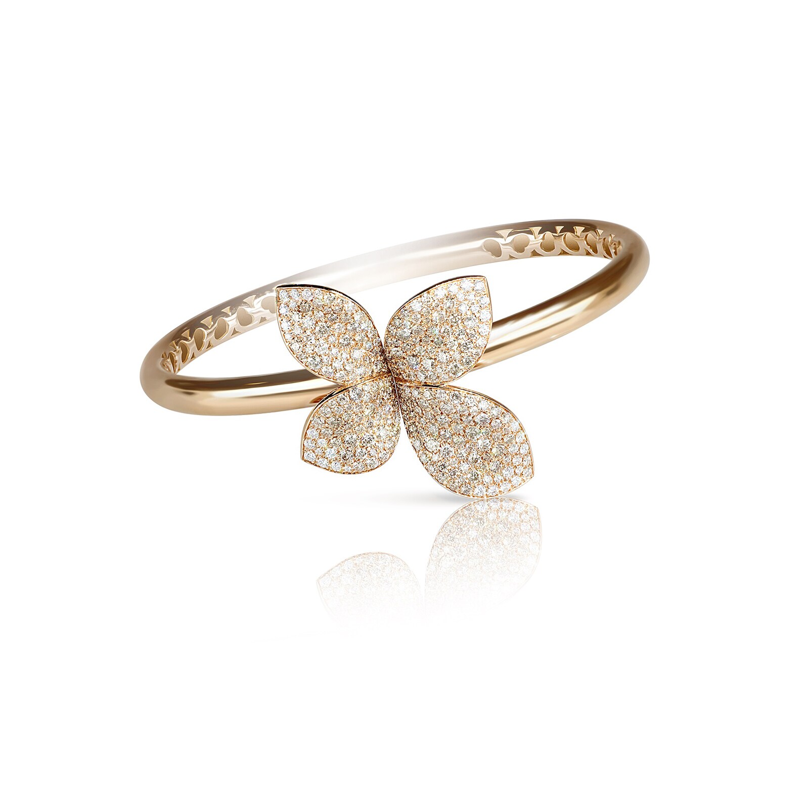 Pasquale Bruni 18k Rose Gold Giardini Segreti 2.71cttw Diamond Bracelet