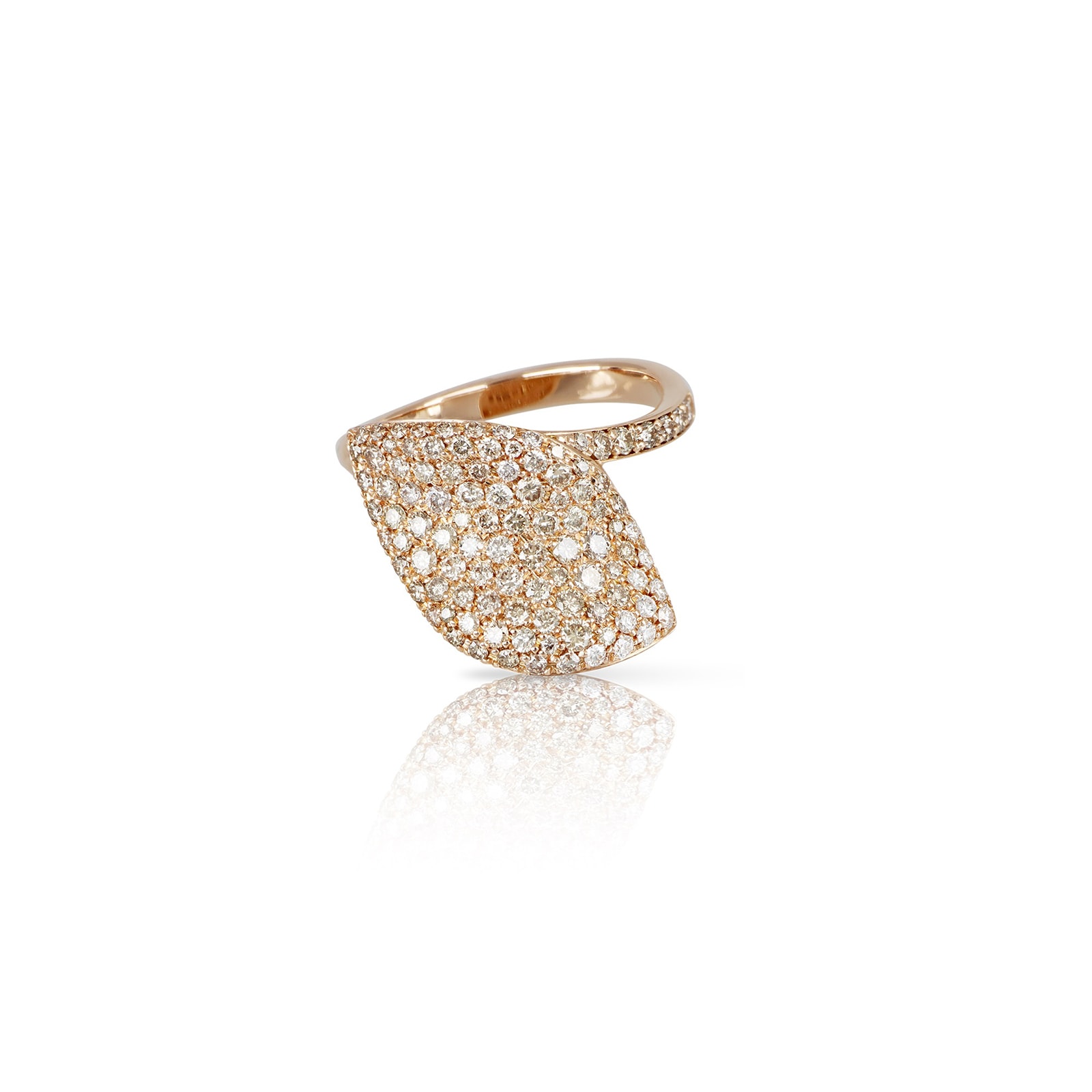 Pasquale Bruni Aleluia Ring in 18ct Rose Gold with Diamonds