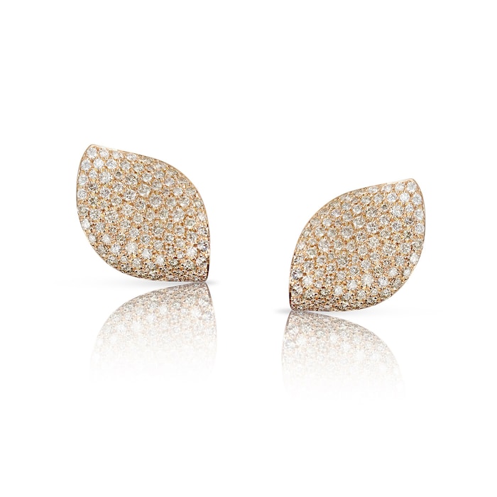 Pasquale Bruni 18k Rose Gold Aleluia 1.87cttw Diamond Earrings
