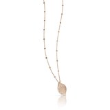 Pasquale Bruni 18k Rose Gold Aleluia 0.80cttw Diamond Necklace 45cm