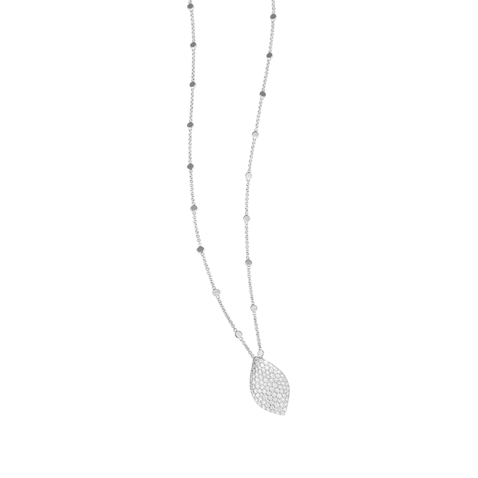 Pasquale Bruni Aleluiá Necklace in 18ct White Gold with Diamonds