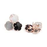 Pasquale Bruni Bouquet Lunaire Earrings in 18ct Rose Gold with Multistones and White Diamonds