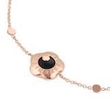Pasquale Bruni Bouquet Lunaire Sautoir in 18ct Rose Gold with Multistones and White Diamonds