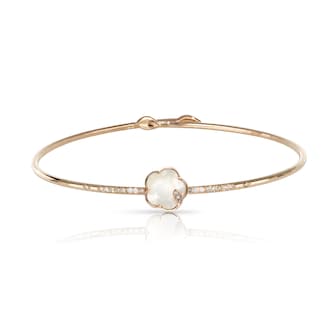 Pasquale Bruni 18K Rose Gold Petit Joli Diamond & Pearl Choker Necklace