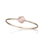 Pasquale Bruni Petit Joli Bracelet in 18ct Rose Gold with Lunar Rose gem and Diamonds