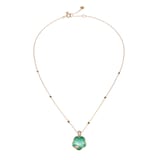 Pasquale Bruni Petit Joli Necklace in 18ct Rose Gold with Lunar Garden gem and Diamonds