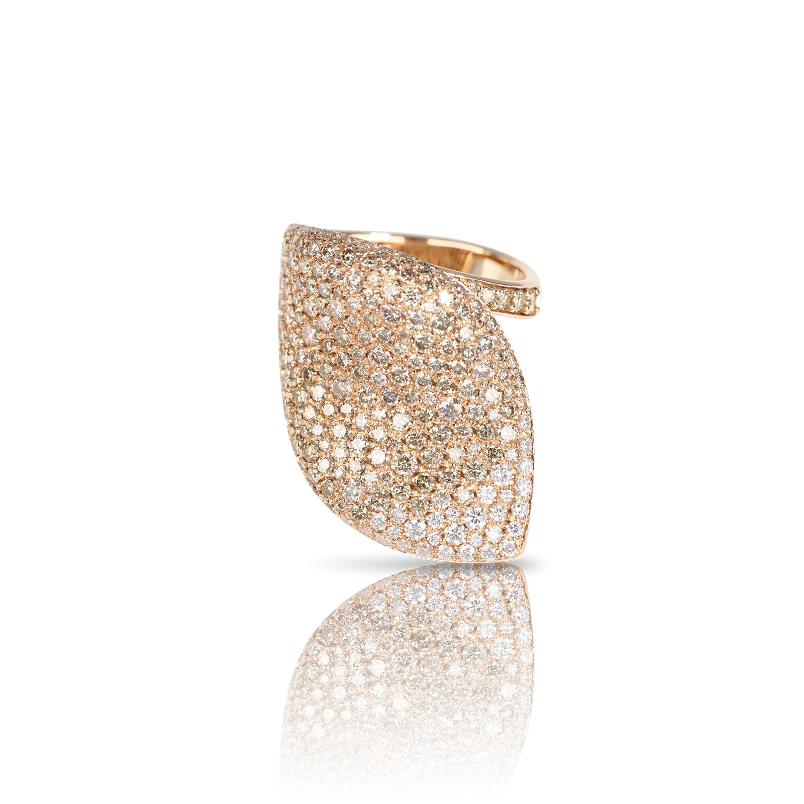 Pasquale Bruni Aleluiá Ring in 18ct Rose Gold with Diamonds Pasquale Bruni Aleluiá Ring in 18ct Rose Gold with Diamonds