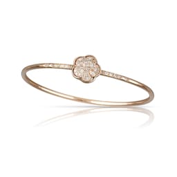 12920750 - Petit Joli Bracelet in 18ct Rose Gold with Carnelian and Diamonds