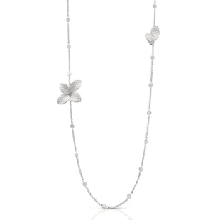 Pasquale Bruni Giardini Segreti Sautoir in 18ct White Gold with Diamonds