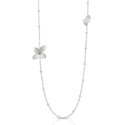 12920824 - Giardini Segreti Sautoir in 18ct White Gold with Diamonds