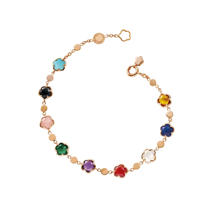 Pasquale Bruni 18K Rose Gold Figlia Dei Fiori Diamond & Mixed Stone Bracelet