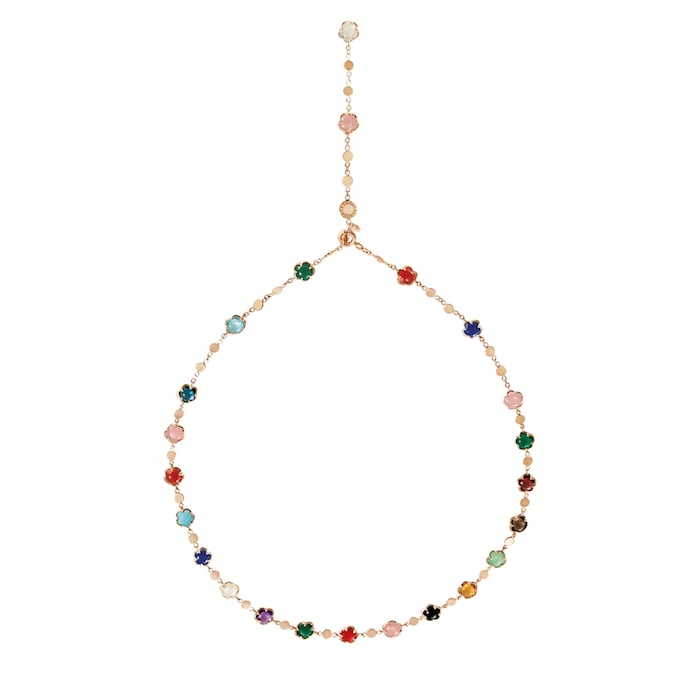 Pasquale Bruni 18K Rose Gold Figlia Dei Fiori Diamond & Mixed Stone Necklace