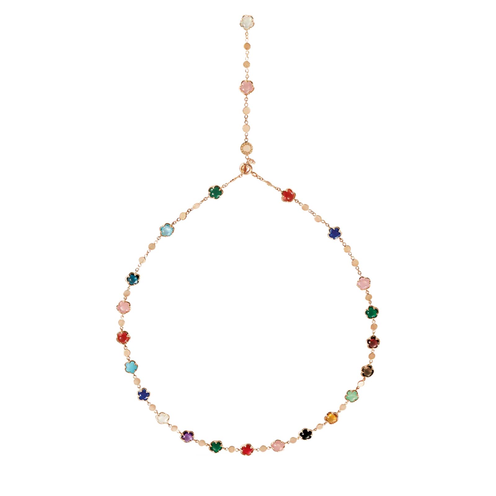 Pasquale Bruni 18K Rose Gold Figlia Dei Fiori Diamond & Mixed Stone Necklace Pasquale Bruni 18K Rose Gold Figlia Dei Fiori Diamond & Mixed Stone Necklace