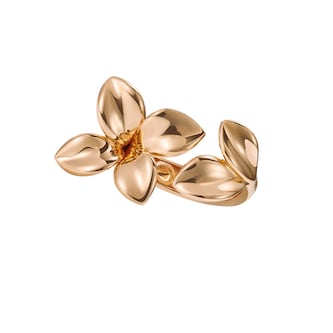 Pasquale Bruni 18K Rose Gold Giardini Segreti Flower Ring - Size 6.5