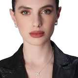 Pasquale Bruni Petit Garden Necklace In 18ct White Gold With White Diamonds