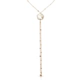 Pasquale Bruni 18K Rose Gold Ton Joli Diamond, Moonstone & Pearl Necklace