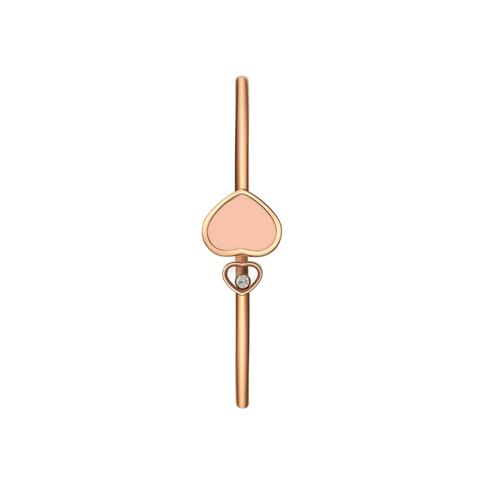 Chopard Happy Hearts 18ct Rose Gold Diamond Bangle