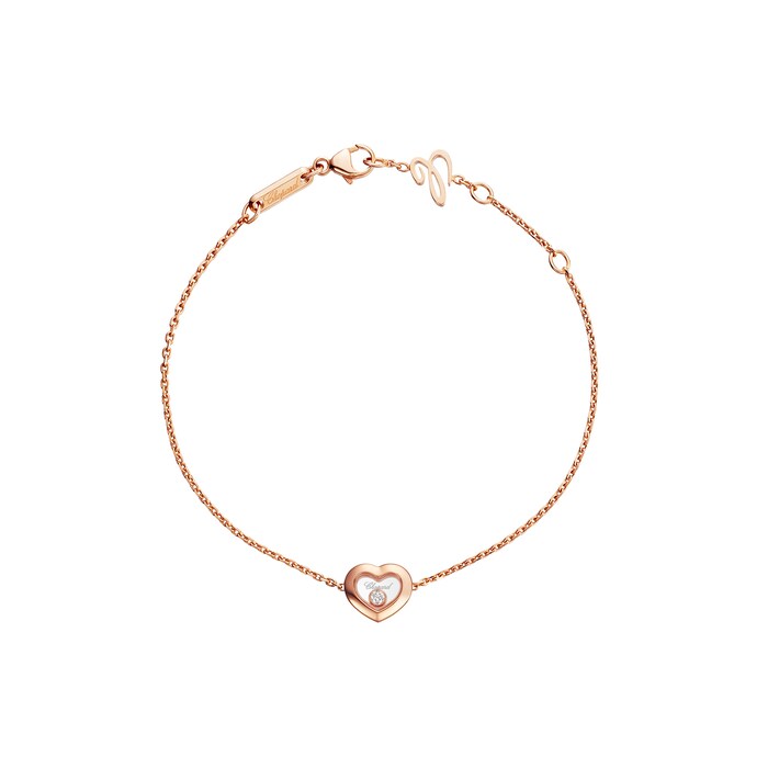 Chopard Happy Diamonds 18ct Rose Gold Icons Bracelet