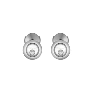Chopard Happy Diamonds Icons 18ct White Gold Earrings