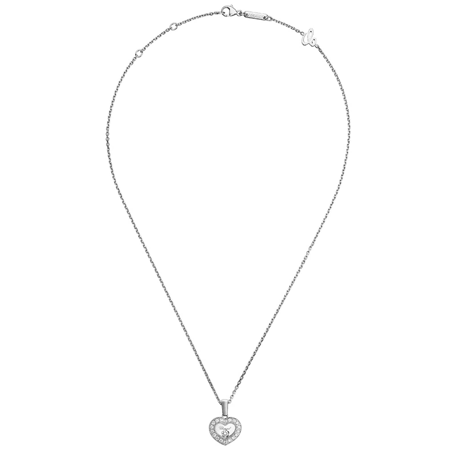 Chopard Happy Diamonds Icons White Gold Pendant