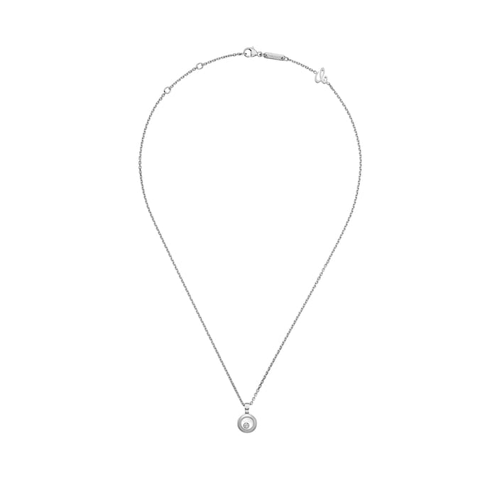 Chopard Happy Diamonds 18ct White Gold Icons Pendant