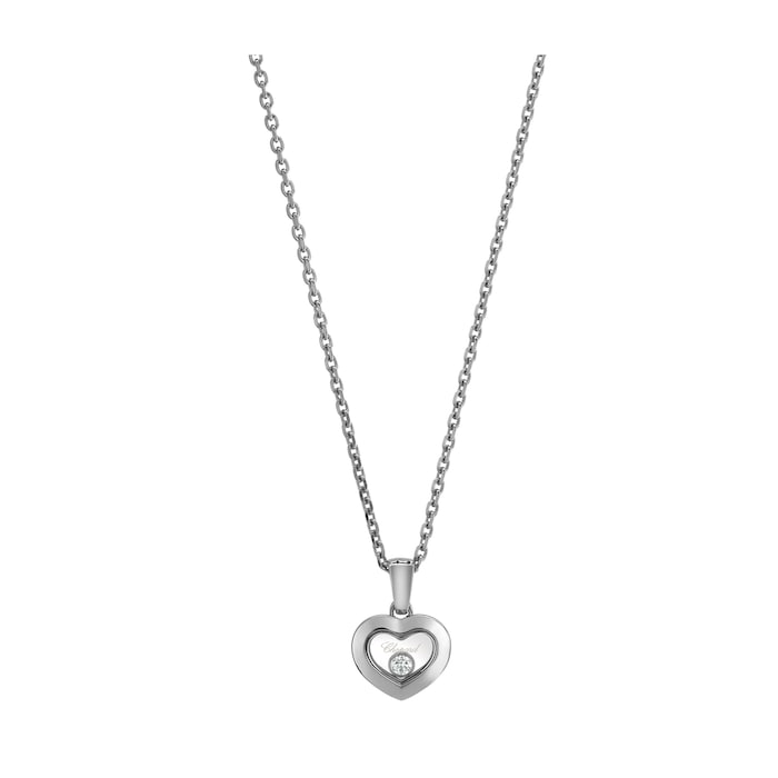 Chopard Happy Diamonds 18ct White Gold Icons Pendant