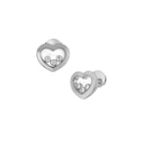 Chopard Happy Diamonds 18ct White Gold Icons Earrings