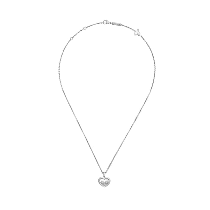 Chopard Happy Diamonds 18ct White Gold Icons Pendant