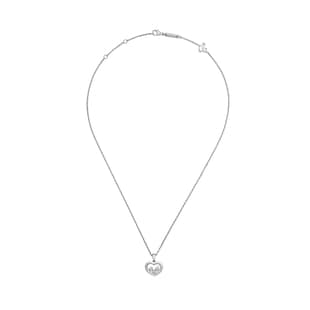 Chopard Happy Diamonds 18ct White Gold Icons Pendant