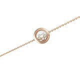 Chopard Happy Diamonds Icons 18ct Rose Gold Diamond Bracelet