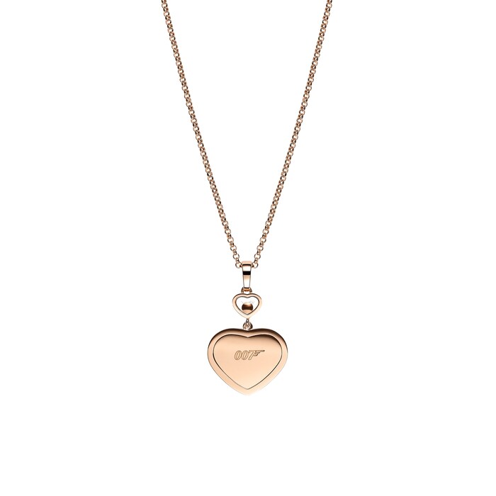 Chopard Limited Edition James Bond 007 Happy Hearts - Golden Hearts Necklace