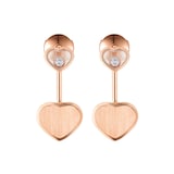 Chopard Limited Edition James Bond 007 Happy Hearts - Golden Hearts Earrings