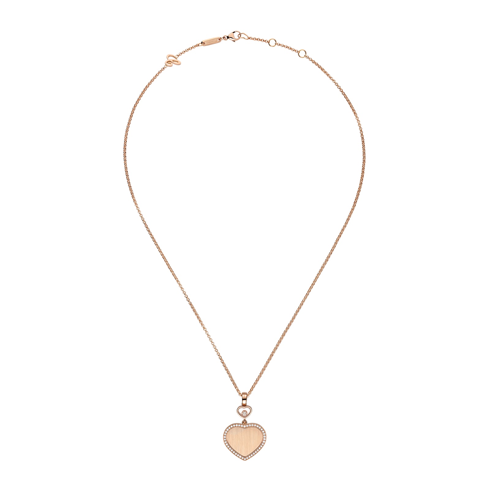 Chopard Limited Edition 007 Happy Hearts - Golden Hearts Necklace