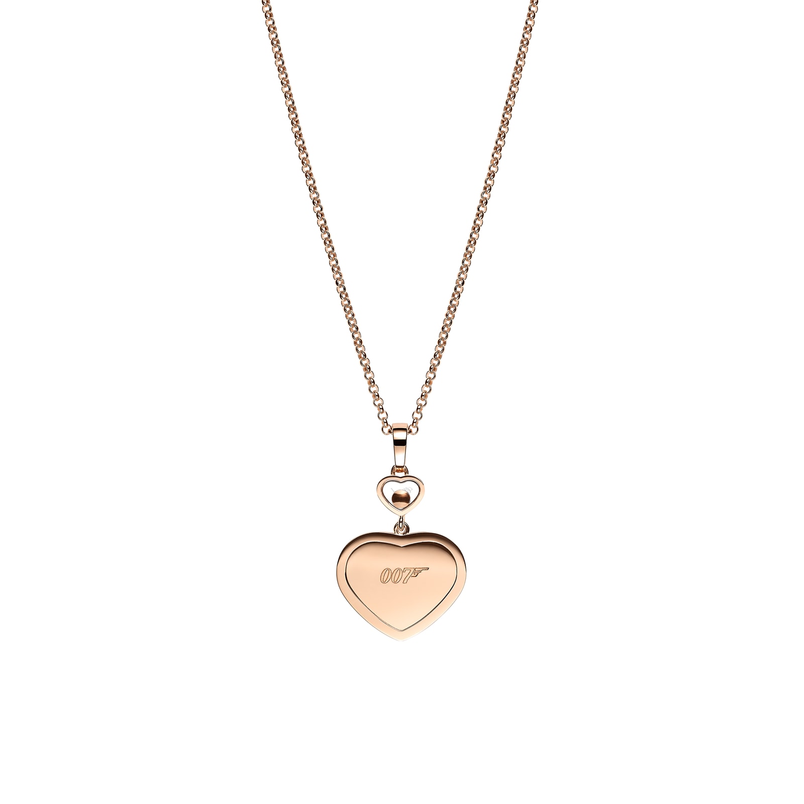 Chopard Limited Edition 007 Happy Hearts Golden Hearts Necklace