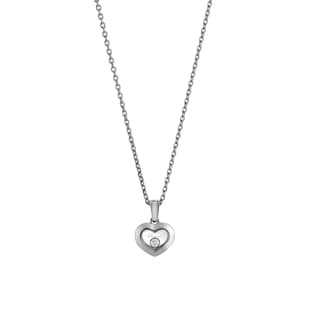Chopard Happy Diamonds Icons 18ct White Gold Diamond Pendant
