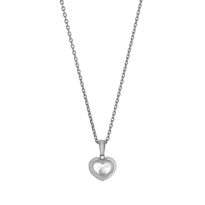 Chopard Happy Diamonds Icons 18ct White Gold Diamond Pendant