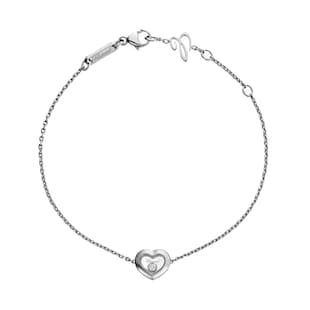 Chopard Happy Diamonds Icons 18ct White Gold Diamond Bracelet